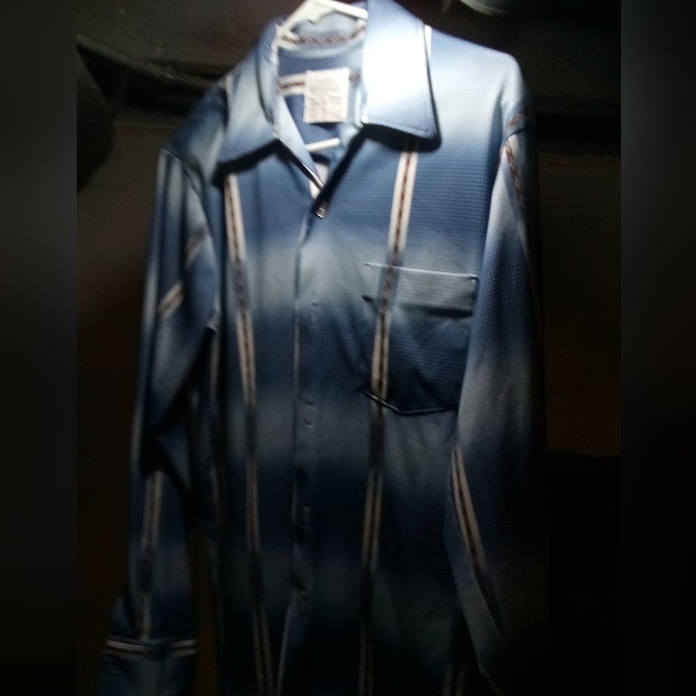 Whitehall Long Sleeve Button Down Collared Shirt - image 3